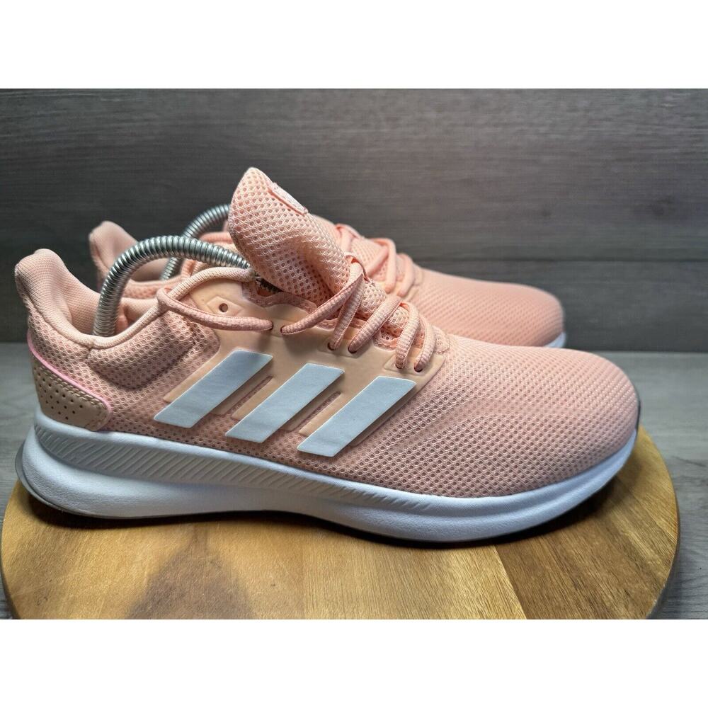 Adidas Runfalcon  Running Shoes Sneakers Pink/Peach EE8165 Womens Size 9.5